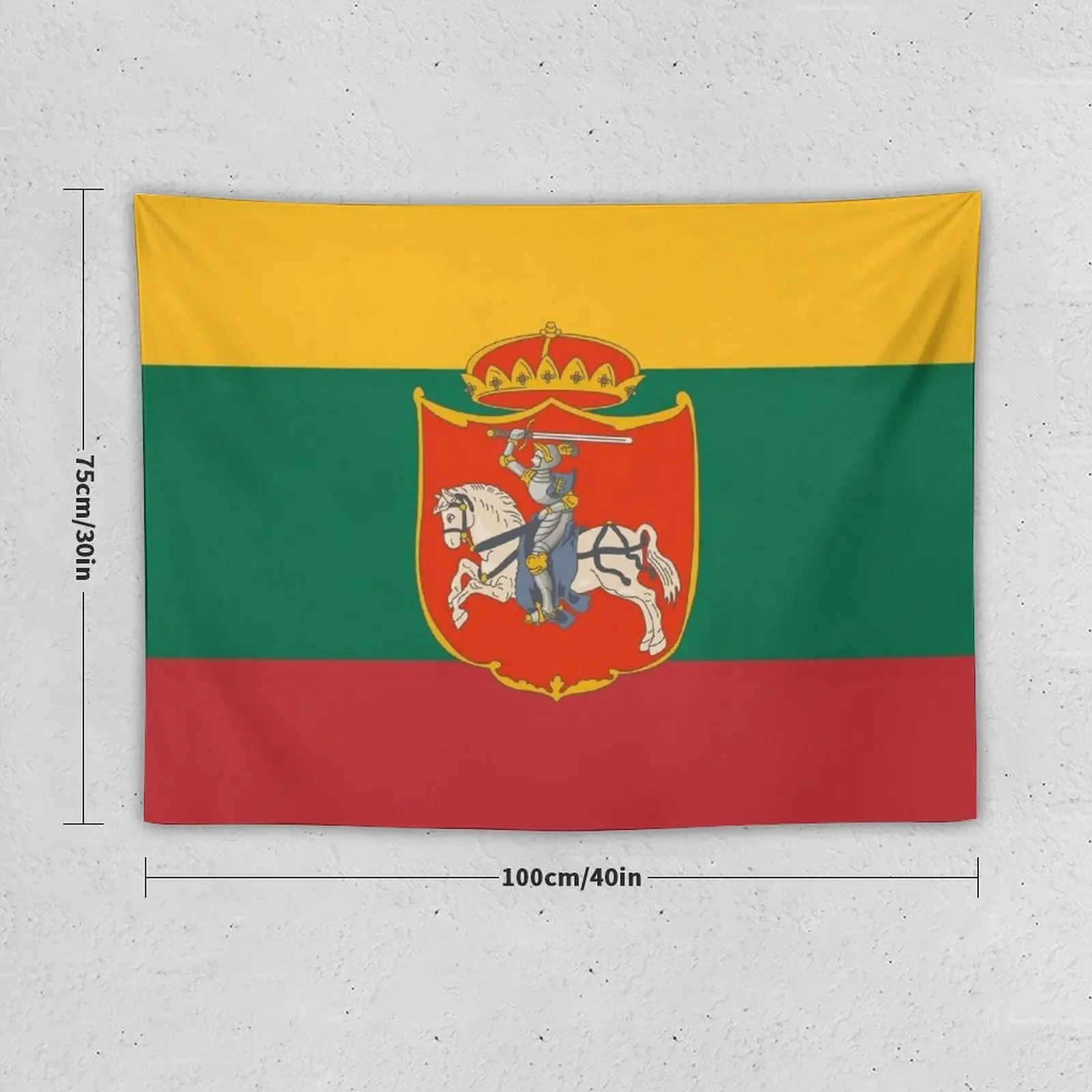 Coat of arms of the Grand Duchy of Lithuania Tapestry Wall Art Home Decoration Accessories Tapestry