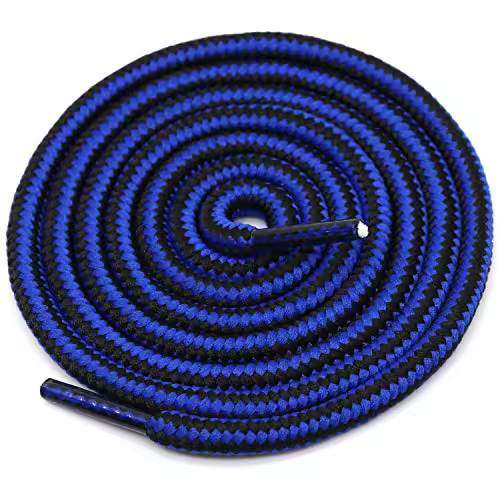 1 Pair 18 Colors Striped Double Color Shoe laces Round Outdoor Sneakers Shoelaces Cotton Boots Shoelace 70CM 90CM 120CM 150CM - Image 17