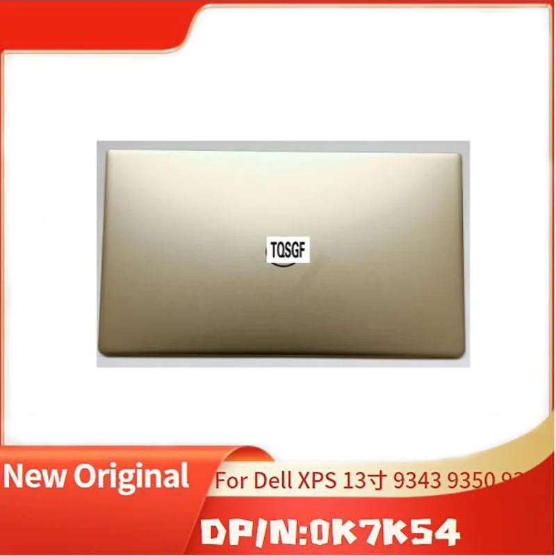 

0K7K54 K7K54 Golden Brand New Original LCD Back Cover for Dell Laptop XPS 13 9343 9350 9365