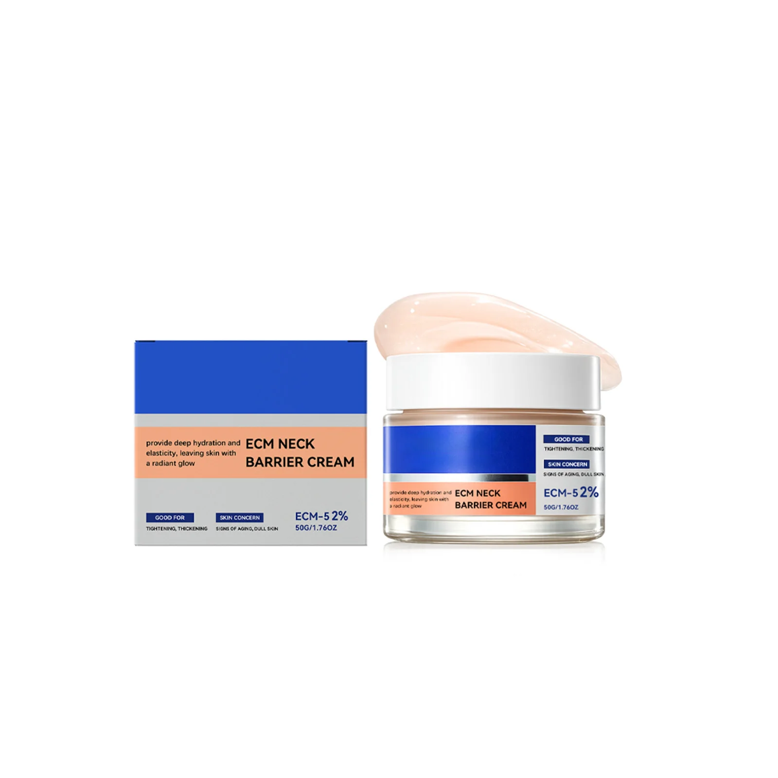 Moisturizing Neck Cream, Gently Caring for The Skin, Soft and Elastic Neck Contour, Clear and Smooth Neck Care Cream