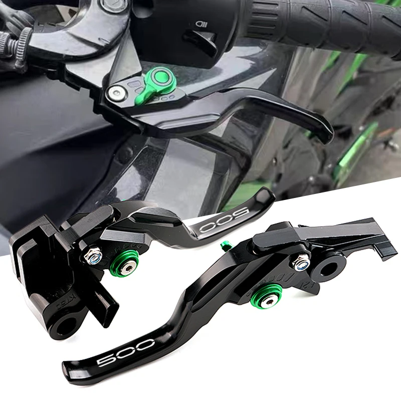 

2025 New Brake Clutch Lever Motorcycle CNC Adjustable Brake Clutch Levers For Kawasaki NINJA 500 Z500 Ninja500 Z 500 2023-2025+