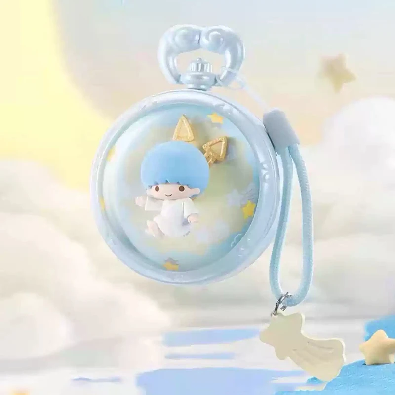 

Sanrios Anime My Melody Cinnamoroll Kuromi Family Good Time Series Scene Figure Kawaii Model Toys Desktop Ornaments Girls Gifts