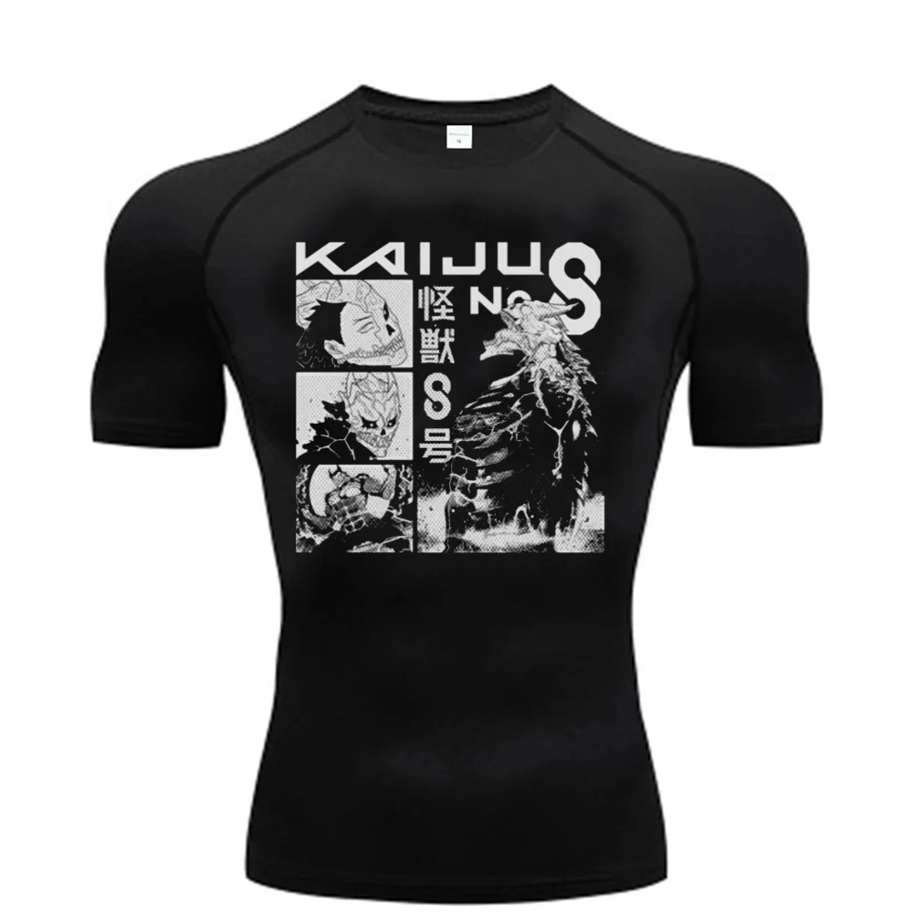 Kaiju No. 8 t-shirt Sportshirts compression shirt 2000s Psychedelic vintage Retro aesthetic grunge clearance sales jojifuku