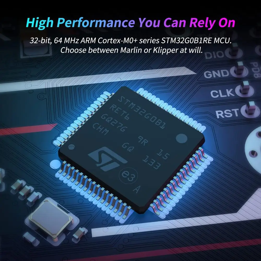 BIGTREETECH Manta E3EZ V1.0 SPI محرك متدرج سائق طباعة عالية السرعة كليبر دعم متوافق مع Raspberry PI BL Touch