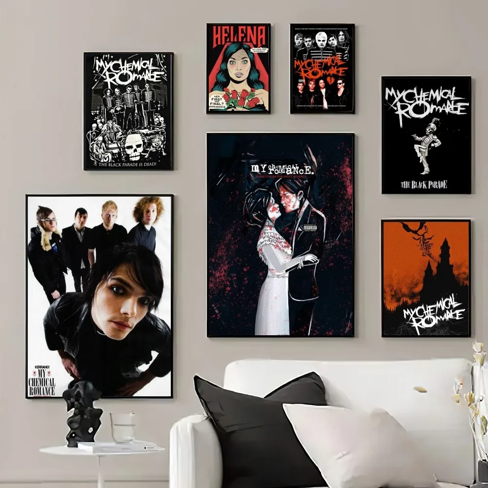 My Chemical Romance Band Poster Prints Wall Pictures Living Room Home Decoration