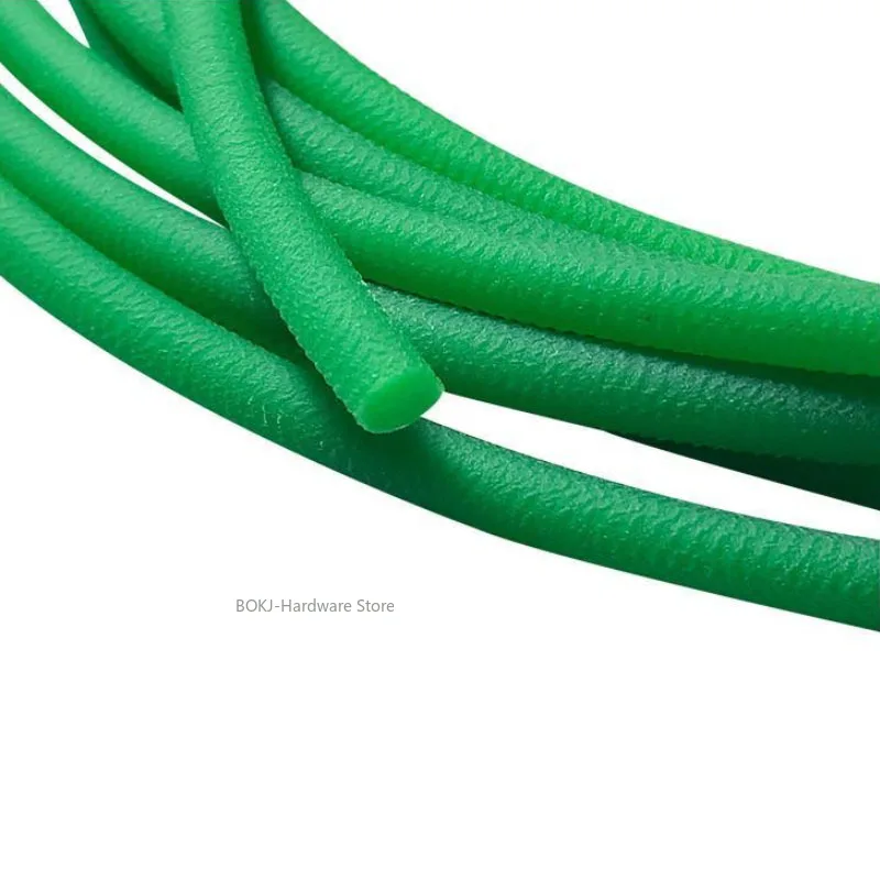 Polyurethane Conveyor Belts Green PU round drive belt strip for industrial Diameter 2 2.5 3 3.5 4 5 6 7 8 10 12mm