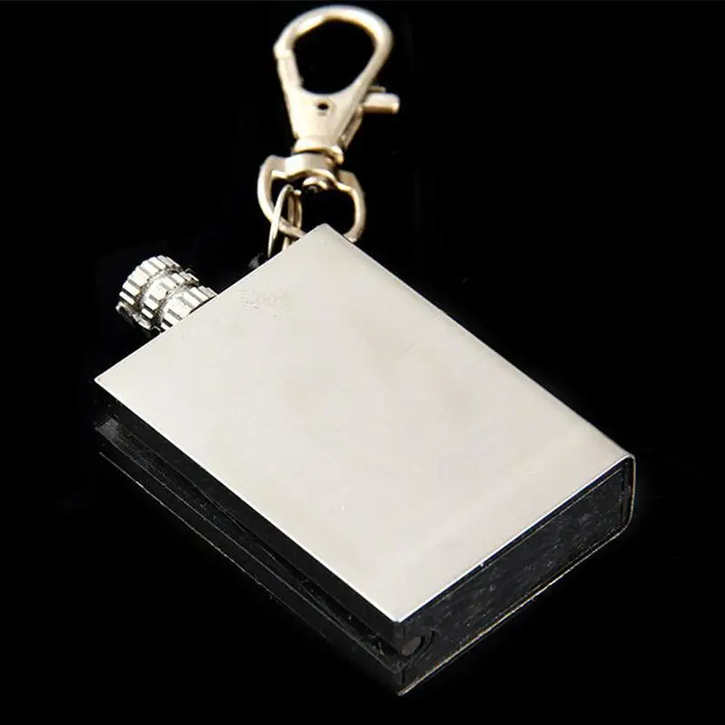 Wanci Match Keychain Waterproof Creative Ignition Safety Match Stick Stainless Steel Lighter Waterproof Cigarette Lighter - Image 2