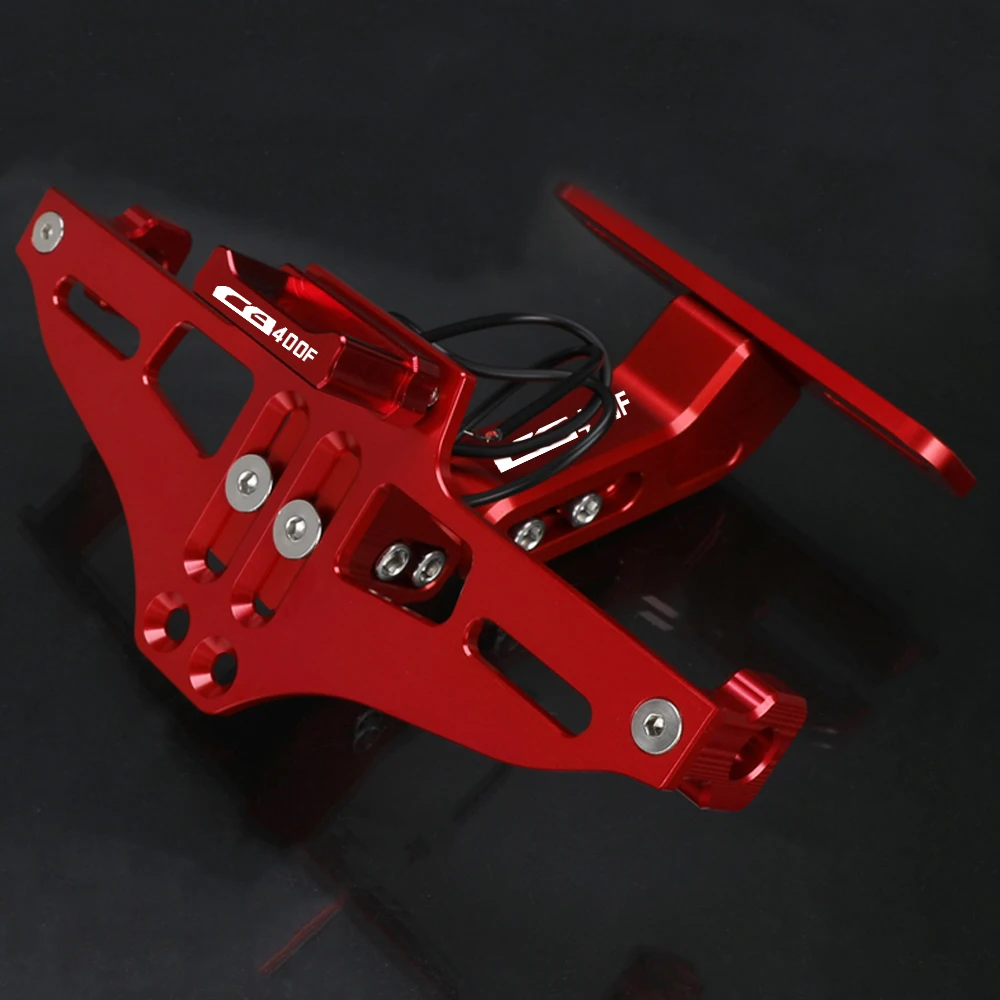 

For honda CB400F CB 400F CB400 F 1989-1998 1997 1996 Motorcycle Rear License Plate Holder Bracket Tail Tidy Fender Eliminator