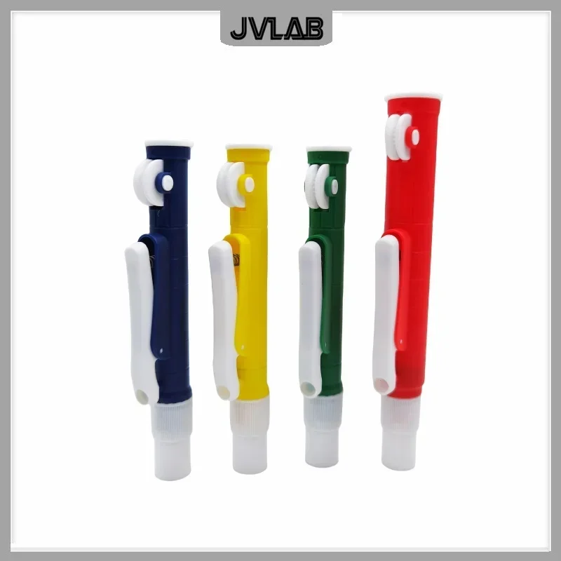 Pipette Aid Fast Release Pipette Pump Colorful Manual Pipettor Pump Use With Graduated Transfer Pipette VOL.2 ml/10ml/25ml 1/PK