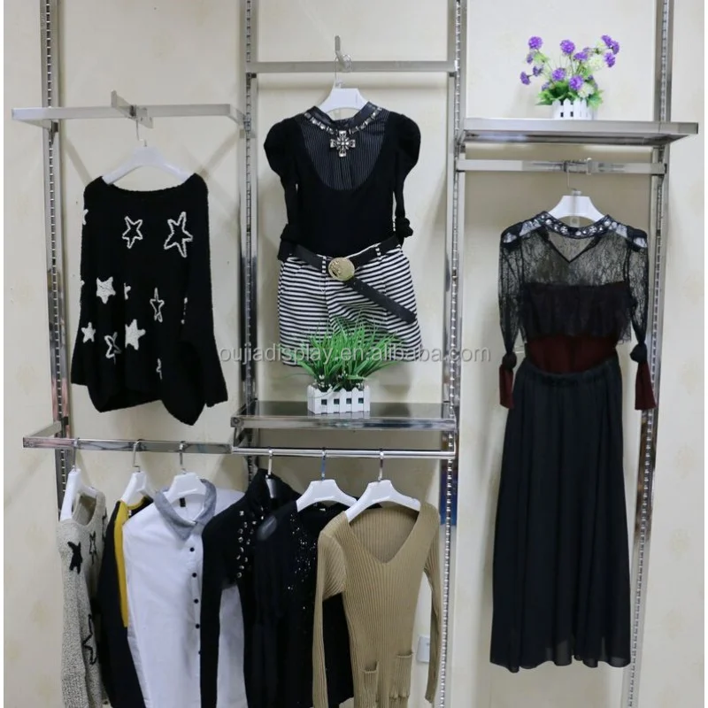 Custom, Winkelcentrum Winkel Kleding Winkel Display Units Muur Rechtop Paal