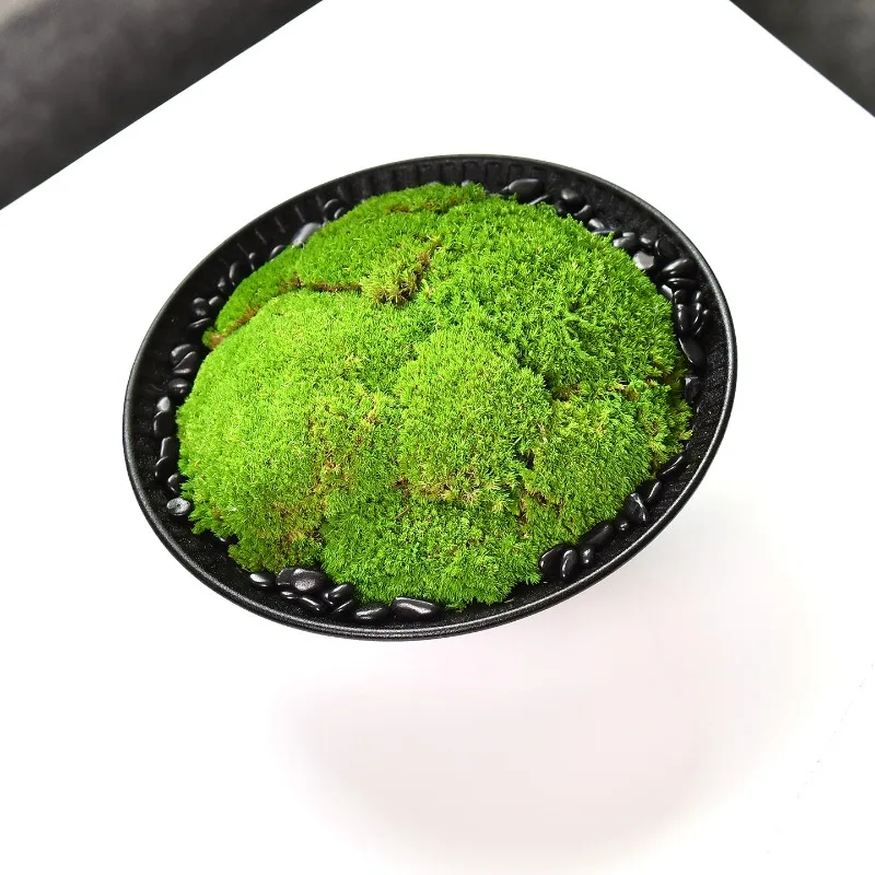 

Hotel large round table turntable, middle bonsai, new Chinese decorations
