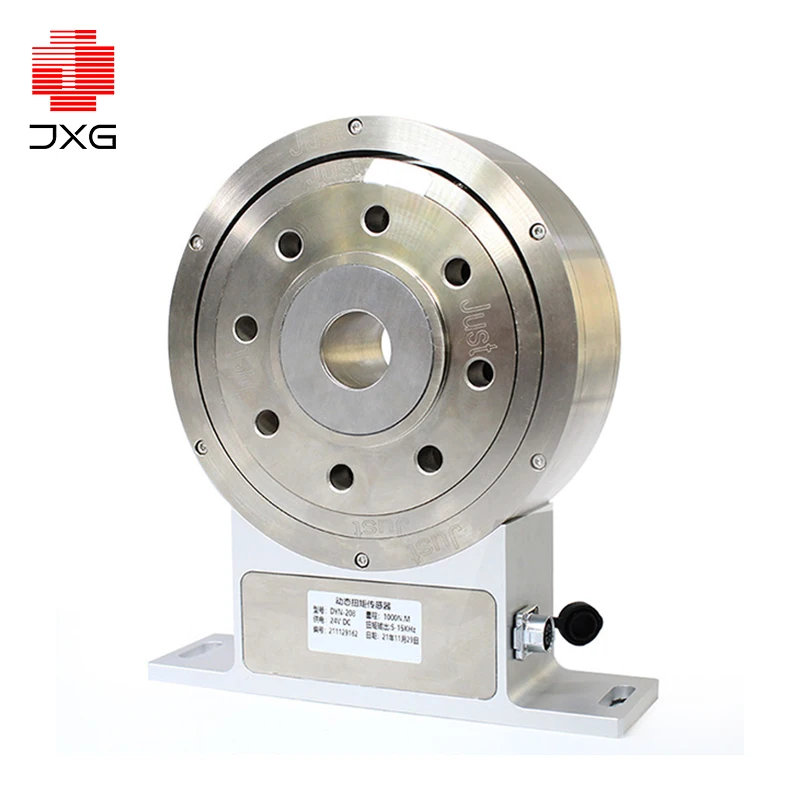 50000Nm Dynamic Torque Sensor Factory Direct Speed Measuring Instrument Transducer with Standard Flange Disc for Steering