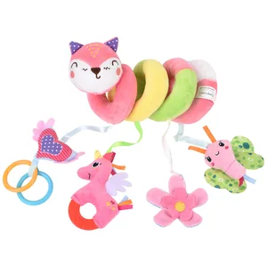 Oyuncak asılı oyuncak spiral bebek Tilki süper sevimli araba koltuğu çıngırak duyusal oyuncak müzik bebek hediye fox toy için en çok satılan 12 ürün-no. 8
