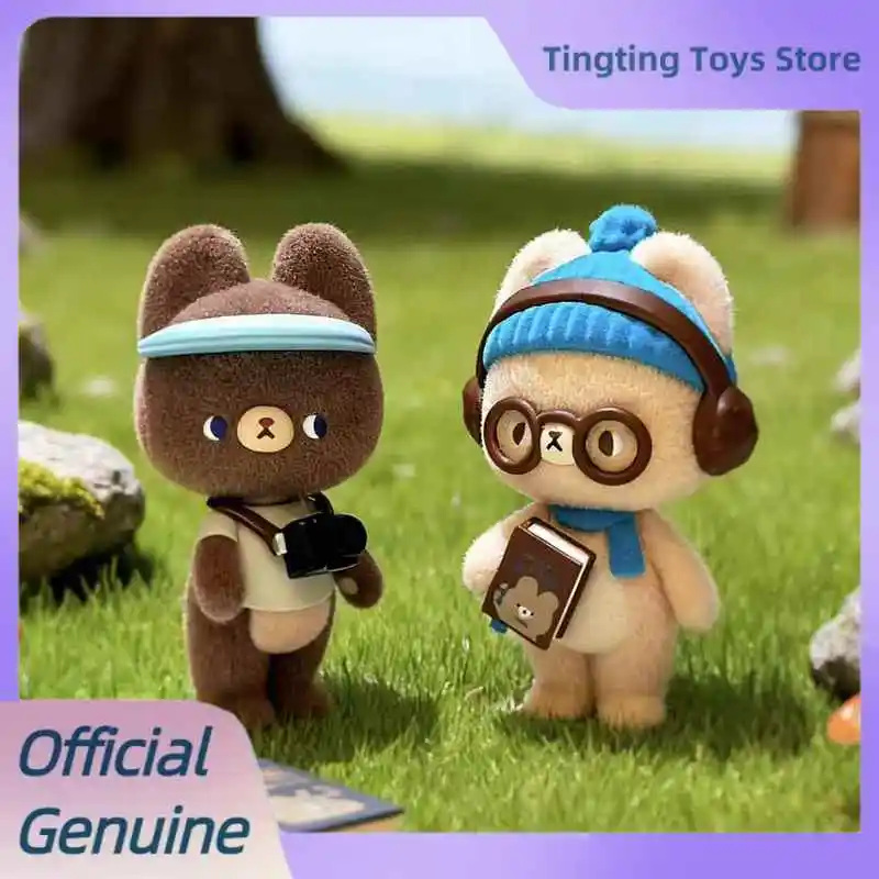 

Genuine Kumaru The Little Dreamer Series Blind Box Cute Flocking Anime Figure Desktop Ornament Model Toys Mystery Box Kids Gift