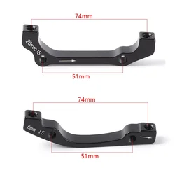 Ultralight Bicycle PM/IS ConverterA to B Disc Brake Adaptor Bracket Mountain Bike Rotor Accessories 1PC 180mm 203mm 140mm 160mm