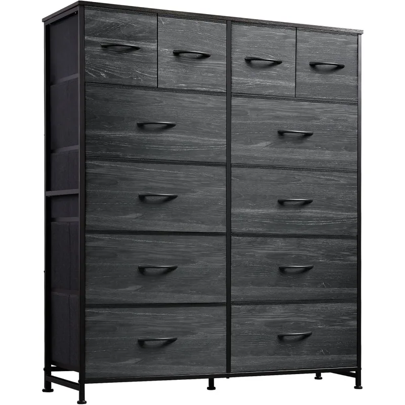 

Dresser for Bedroom with 12 Drawers, Dressers & Chests of Drawers, Fabric Dresser for Bedroom, Closet, Fabric Storage