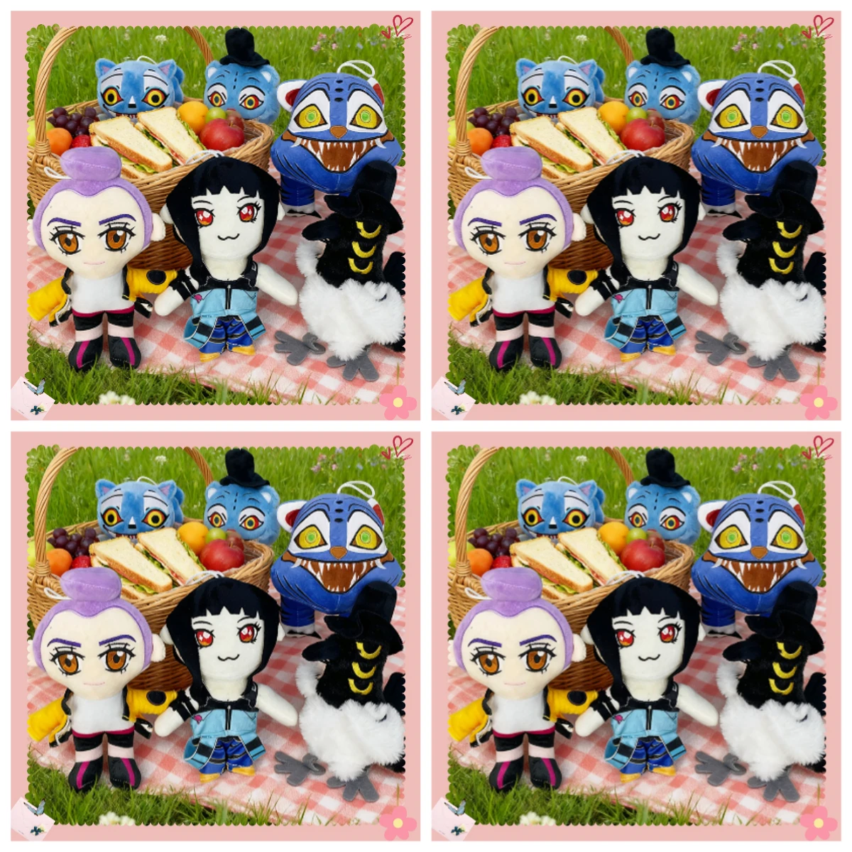 

Красивая плюшевая игрушка KPOP Devil Hunter Rumi Mila Zoe, персонаж, охота на монстров, группа девушек