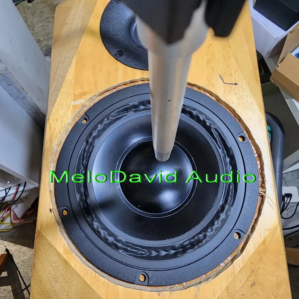 Preis für 2 Stück MeloDavid Audio PTT7P-SE 7/6,5 Zoll Wollpapier-Mix-Midbass-Tieftöner, Durchmesser 176 mm – Detail 10