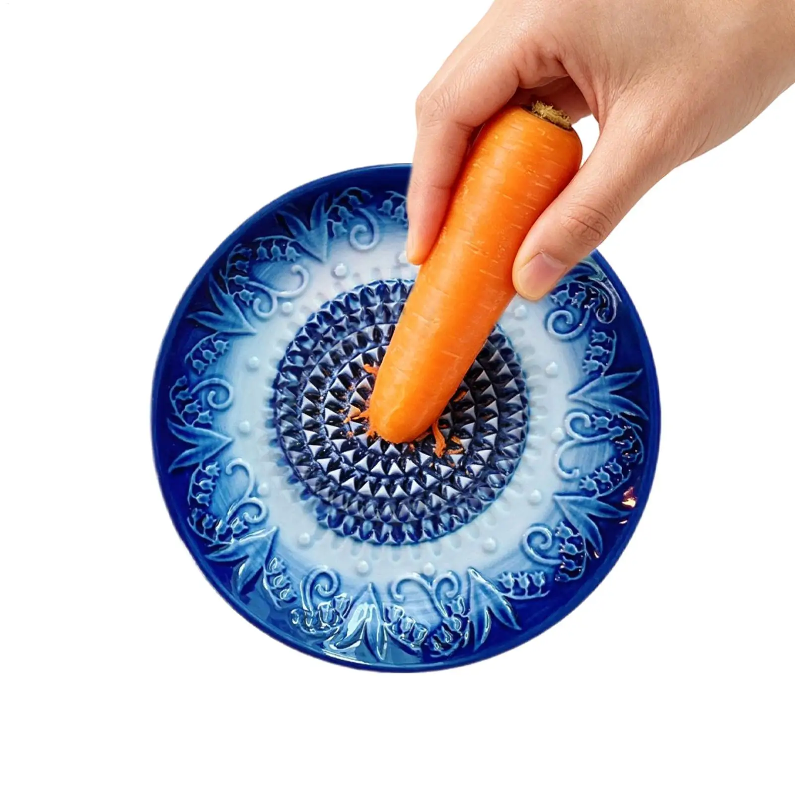 Ceramic Ginger Grater Tool Kitchen Grater Plate Hand Grinder Garlic Masher  Portable Grinding Kitchen Tools for Home Cooks Meal