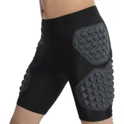 Pantaloncini da moto Protezione per l'anca da pattinaggio MTB Motocross Imbottitura per l'anca Pantaloncini a compressione Pantaloni per l'anca con protezione 3D per giovani