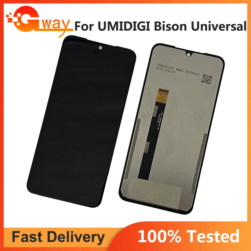 Universal Verison Tested For UMIDIGI Bison LCD Display Touch Screen Digitizer Replacement For UMIDIGI Bison 2021 LCD Sensor