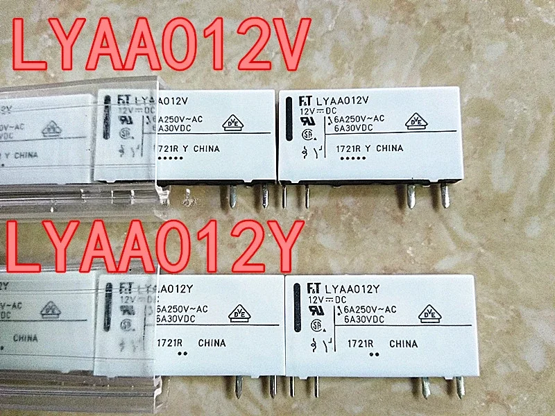 

Новинка 100%, оригинальное Φ LYAA012V 6A 12VDC pin-4 FTR-LYAA012Y, реле мощности