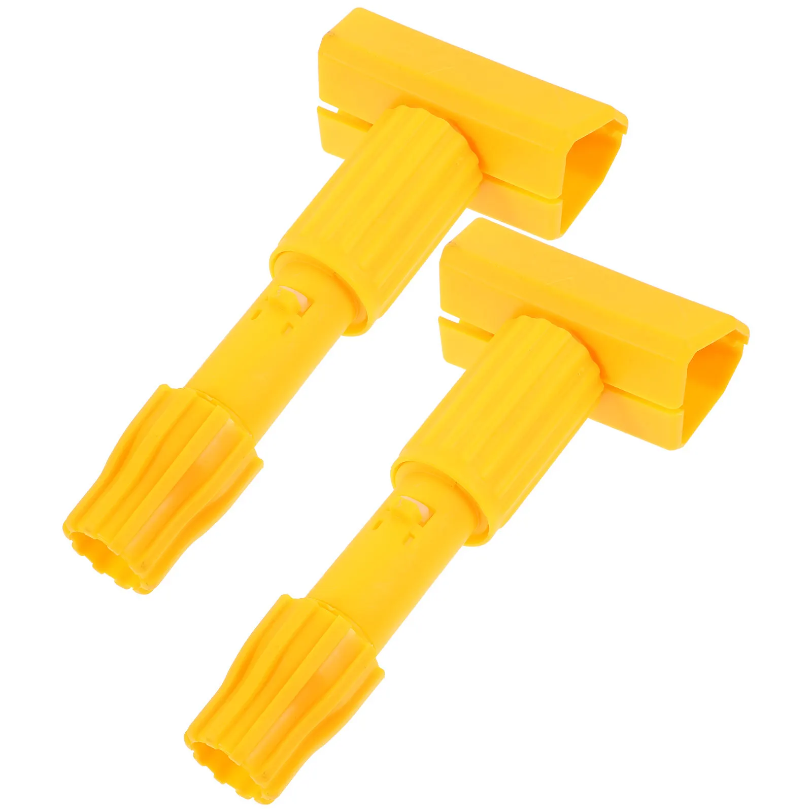 

2Pcs Detachable Mop Head Holder Plastic Floor Mop Clamp Replacement Clip for Wood Tile Laminate Floors Efficient Clean