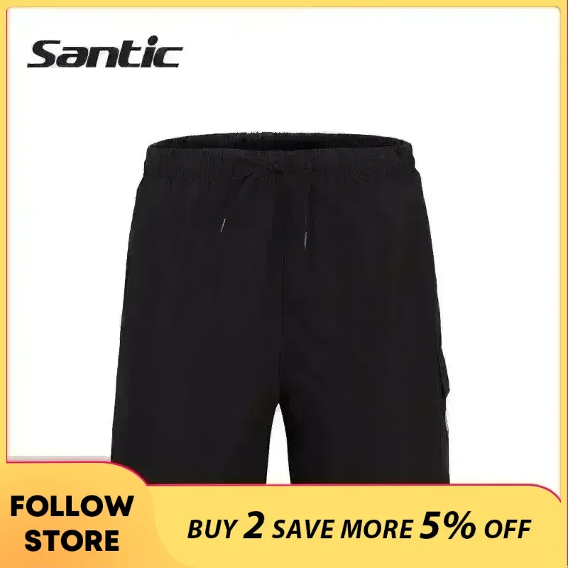 

Santic Men‘s Cycling Shorts Summer Outdoor Sportswear MTB Bike Casual Short Pants Breathable Quick-dry Road Bike Bicycle Shorts