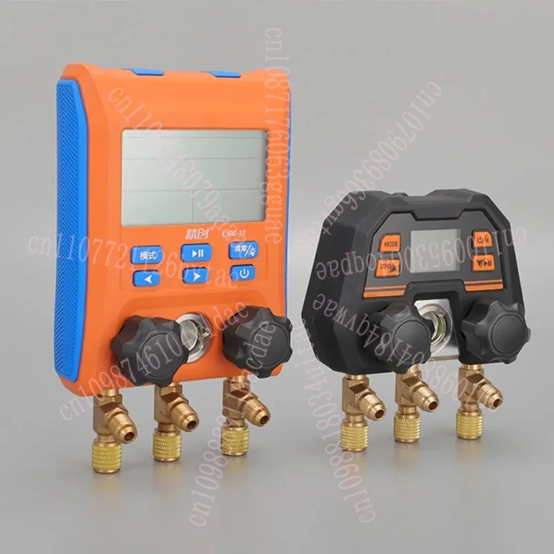 Bluetooth Wireless APP Digital Fluorine Adding Meter Automotive Air Conditioning Refrigerant Pressure Gauge 2025 NEW