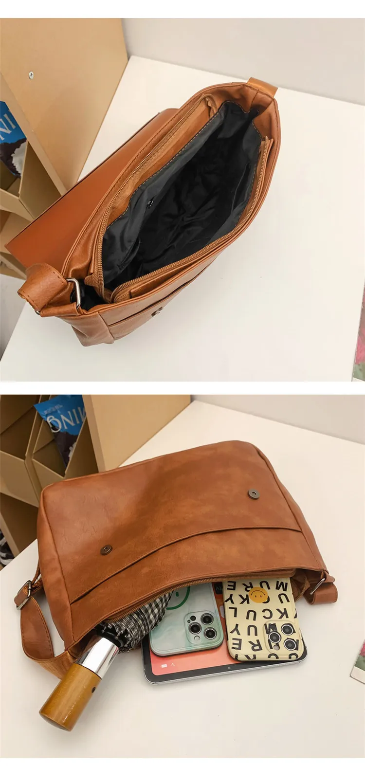 Trendy Crossbody Bag for Men Sports Casual Messenger Versatile Large Capacity Shoulder Bags Student schoolbag