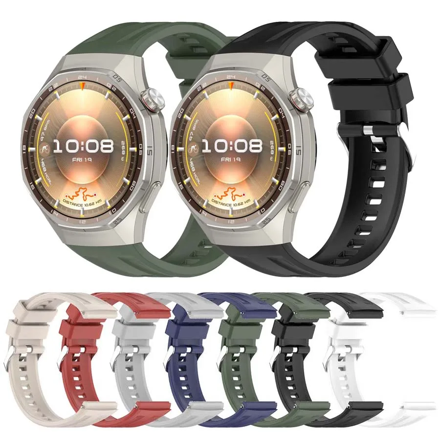 For Huawei Watch GT 6 Pro 46mm Strap Sports Silicone Replacement Correa Watchband For Huawei Watch GT 6 Bracelet Accessories