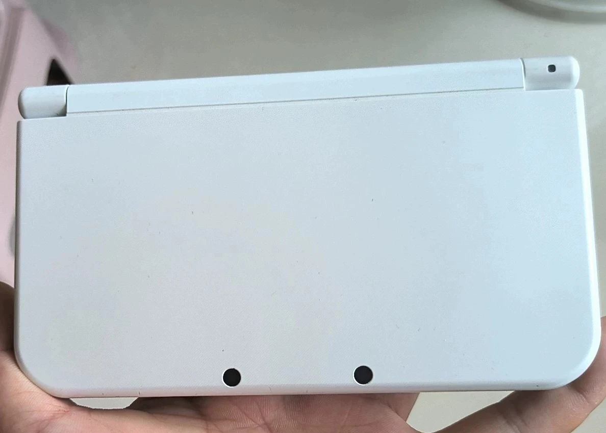 ニンテンドー3dsxl ll用のポータブルゲームコンソール,LCDタッチスクリーン,英語にひびが入った,オリジナル,100%