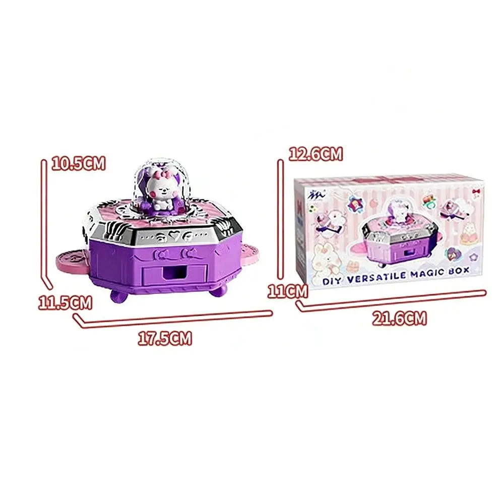 3D Design 3D Magic DIY Sticker Machine Rich Content Kawaii Style Goo Card Sticker Set Versatile Portable Creative Craft Kit