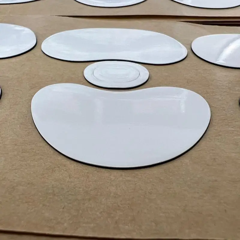 652F تزلج على شكل قدم منحنية مستديرة لماوس الألعاب G705 ملصق منزلق أكثر سلاسة