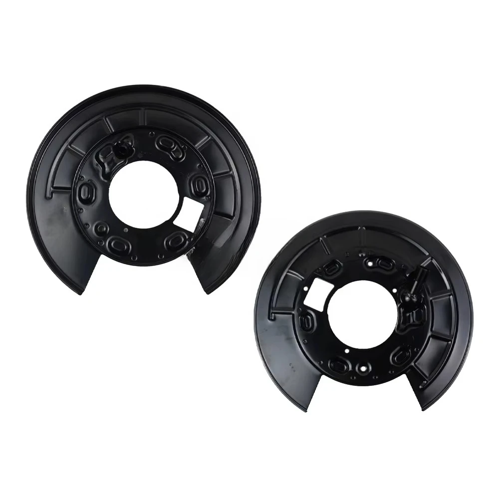 Glossy L+R Brake Disc Splash Panel Kit LR048812 LR048810 for Range Rover Sport 05-13 LS SUV NEU