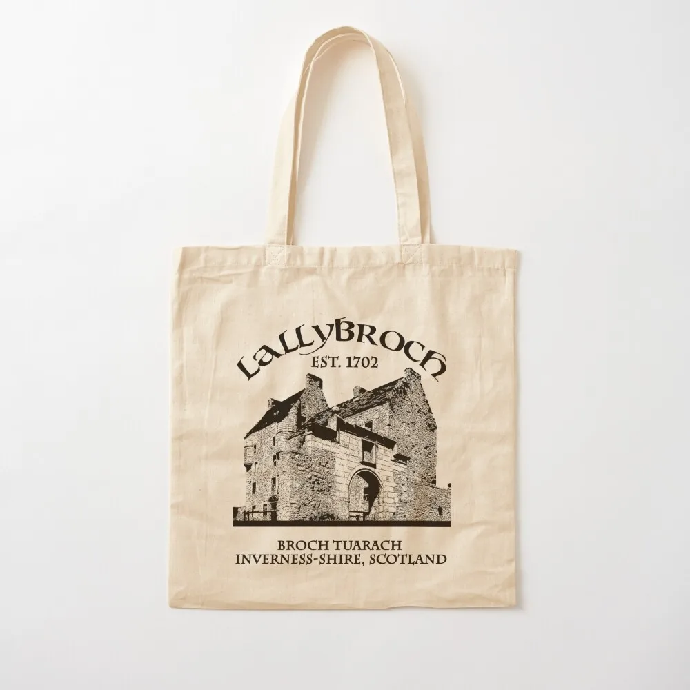 

Lallybroch Outlander Tote Bag hand bags shopping bag shopper bags for women Canvas Tote Bag