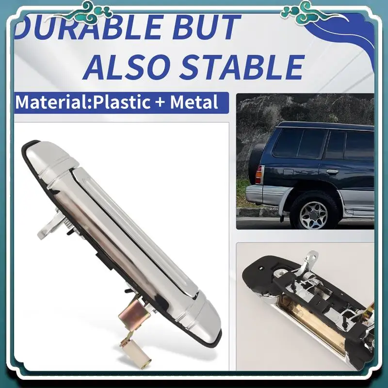 Premium Car Outer Exterior Door Handles Chrome For Mitsubishi Montero Pajero V31 V32 V33 V46 1997-2000