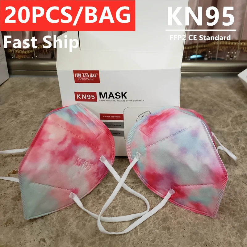 

Independent Colorful KN95 Face Mask Mаска Mascarillas Fpp2 Masques Ffpp2 Expedition Rapide Ce Mascherine Ffp2 Cubrebocas Masks