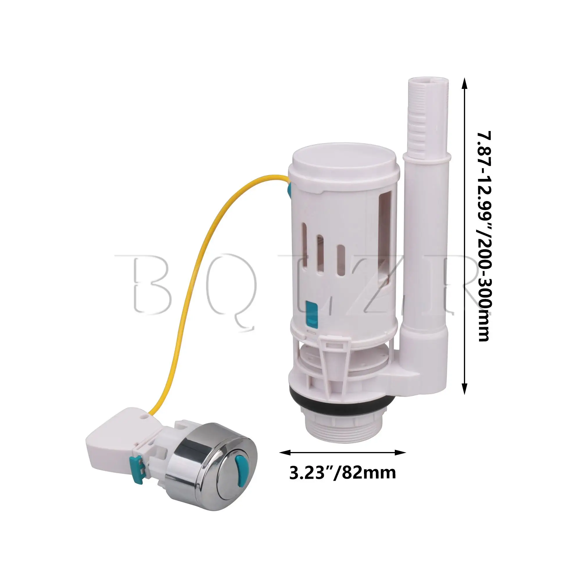 Imagem -06 - Bqlzr-botão de Poupança de Água para Cisterna Válvula de Nivelamento Duplo Válvula de Tração wc Flexibilidade Máxima Ajuste para 6075 mm