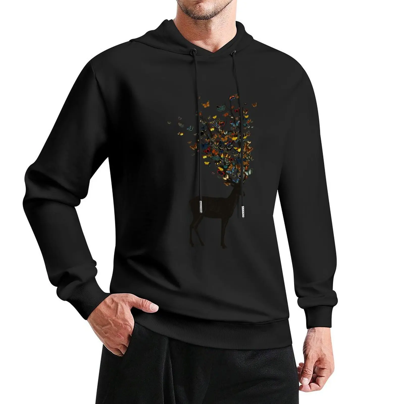 

Wild Nature Pullover Hoodie graphic t shirts men men's autumn clothes designer hoodies