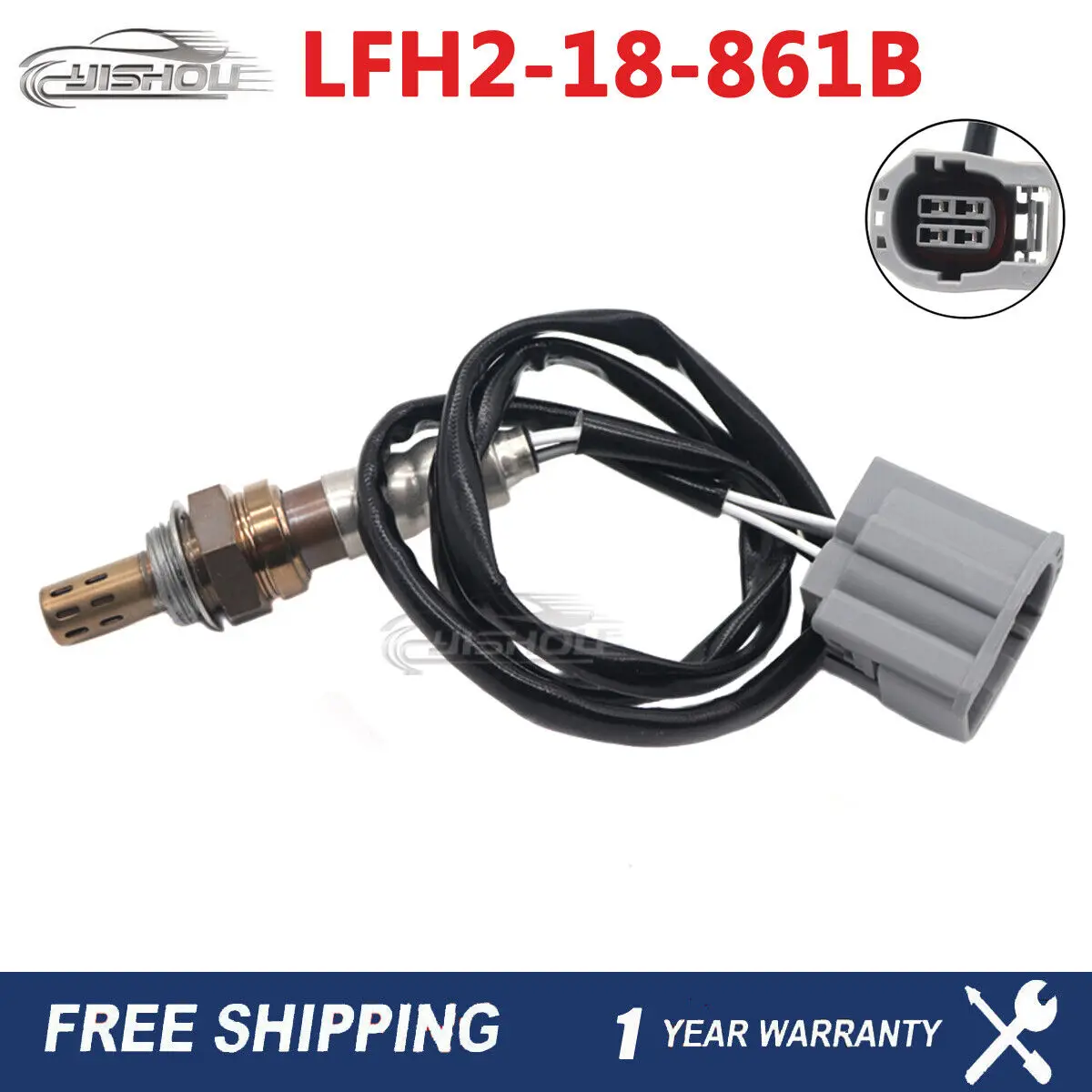 

Новый задний лямбда-зонд O2 соотношение воздуха и топлива LFH2-18-861B ZJ39-18-861A для Mazda 3 2.0L 2.3L 2 1.5L M6 6 1.8L 2.0L 2004-2010