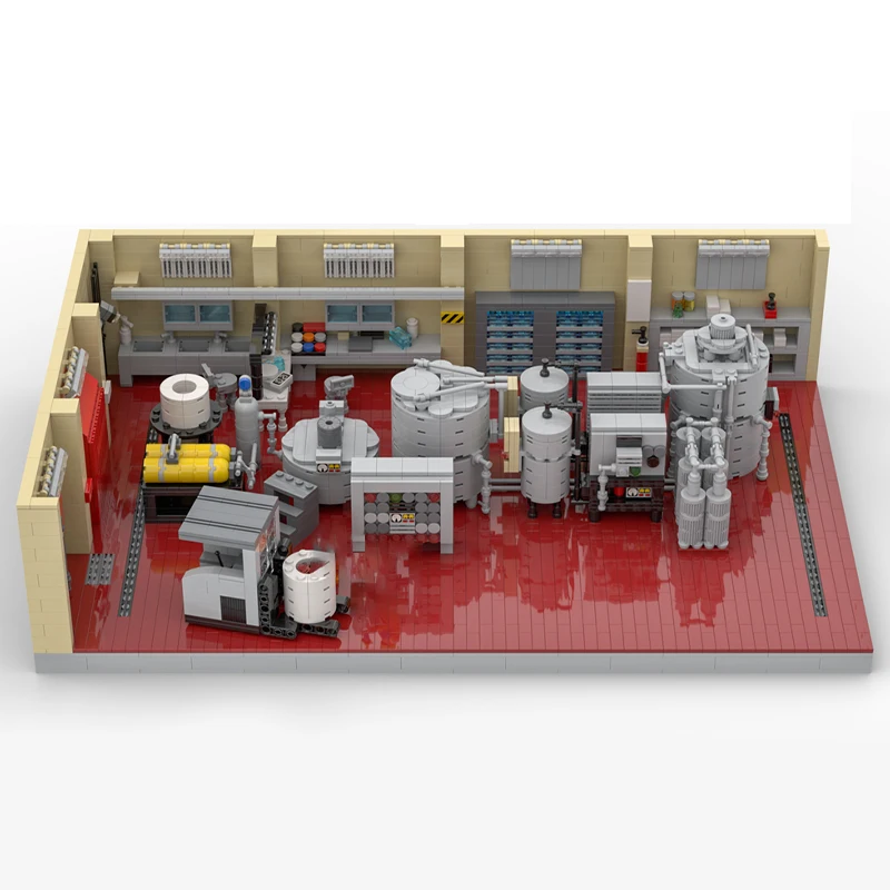 Nuevo 2885 Uds. Serie de películas MOC Modular Breaking Bad Superlab modelo DIY ideas creativas juguete para niños regalo de cumpleaños bloques de construcción