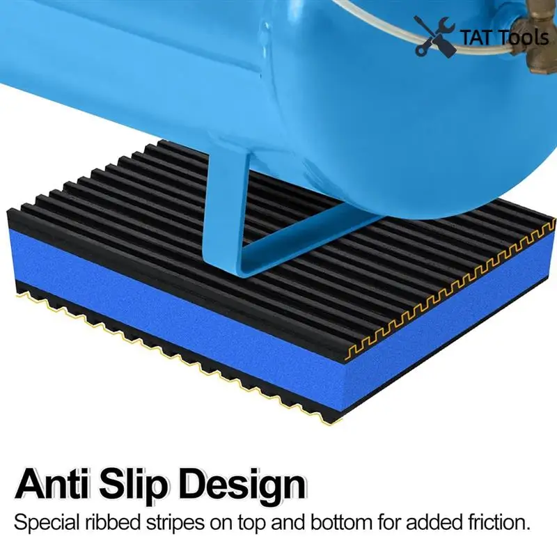 

4P Anti Vibration Pads With EVA Center Layer For Air Compressor, Air Conditioner Unit