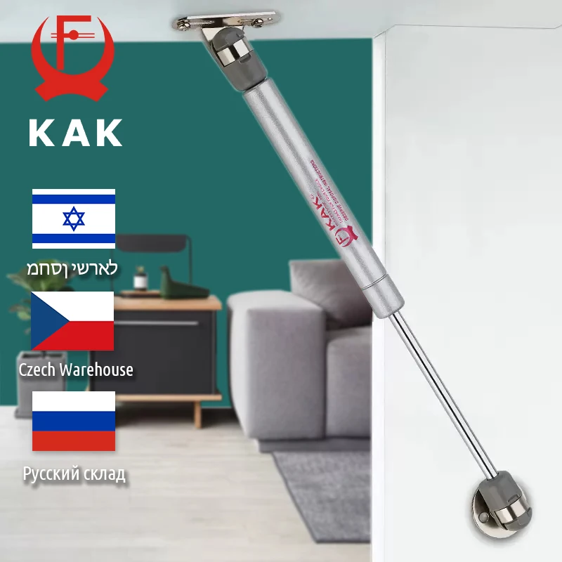 KAK 4pcs 60/100N/150N Furniture Hinge Kitchen Cabinet Door Lift Pneumatic Support Hydraulic Gas Spring Stay for RV Camper Car