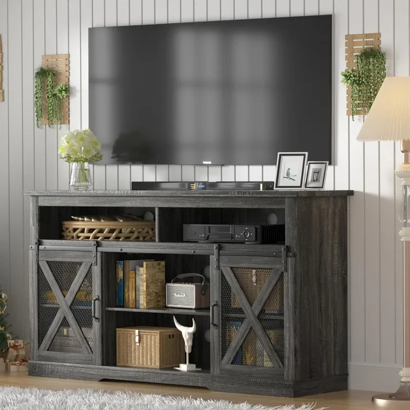 Xilingol Farmhouse Style TV Stand for 65+ Inch TV, 34