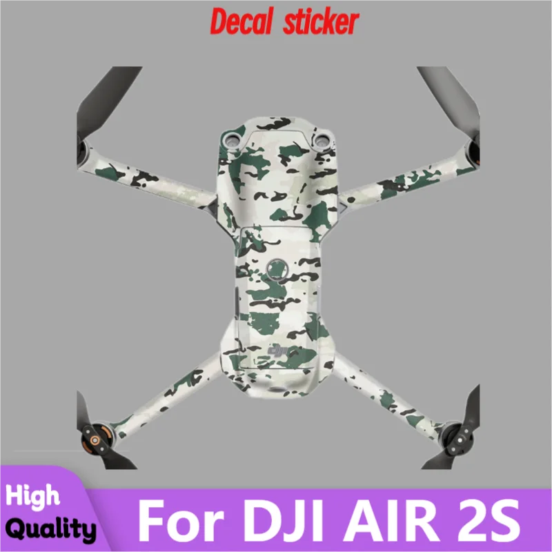 

For DJI AIR 2S Decal Skin Vinyl Wrap Film Camera Drone Protective Sticker Anti-Scratch Protector Coat RC-N1 RC N1