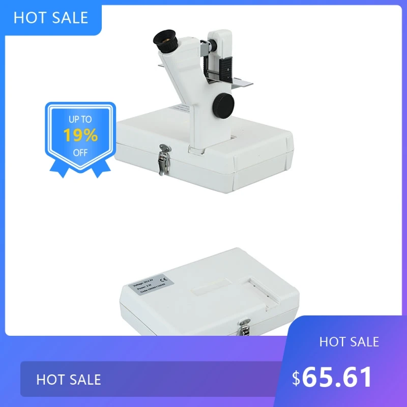

7251B Handheld Portable Optical Lensometer Lensmeter Focimeter for Vision Care