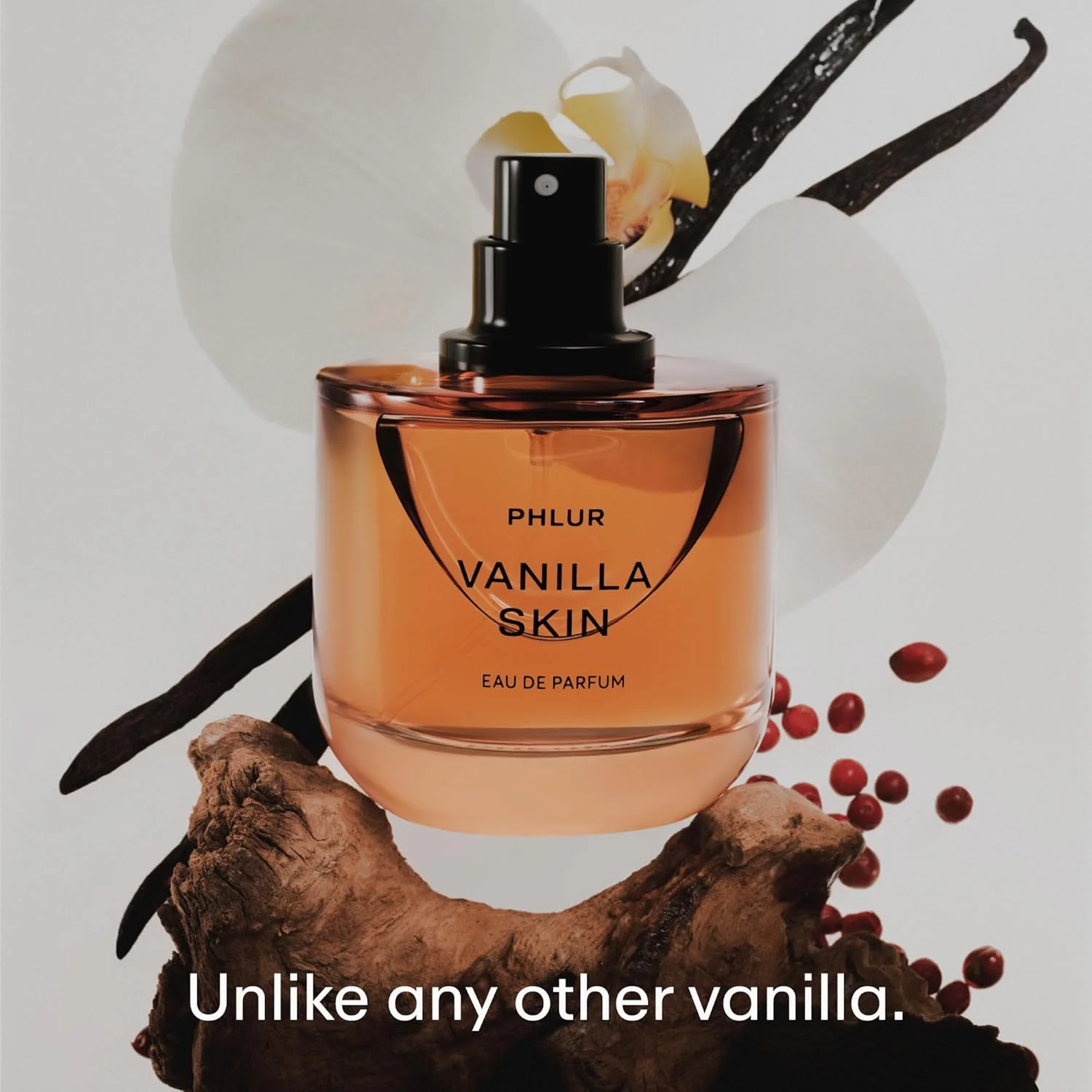 

PHLUR Vanilla Skin Eau de Toilette for Women & Men, Warm Vanilla Fragrance Perfume Spray, Long Lasting Unisex Scent, 1.7 fl oz (50 ml)
