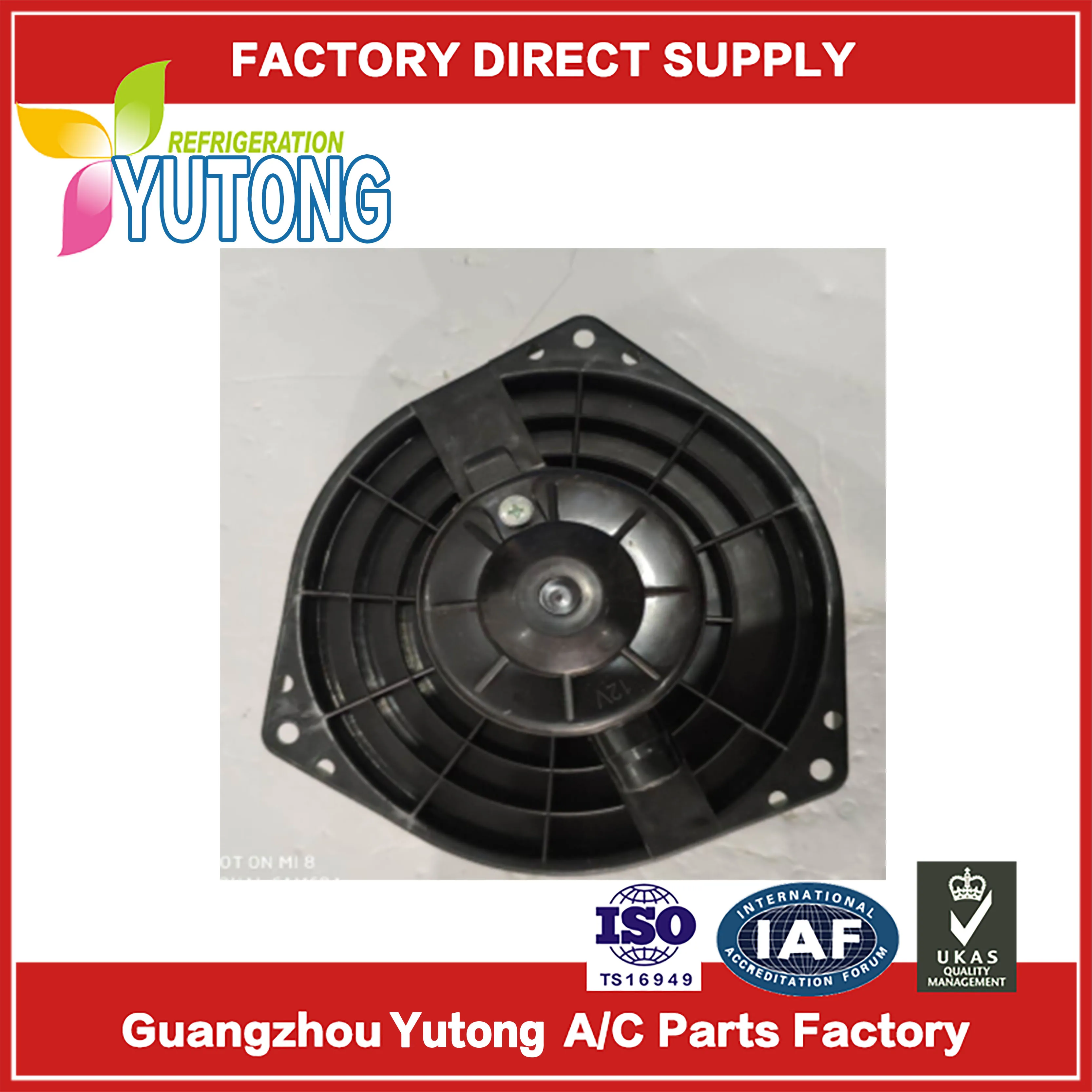 LP60-14 27226-5E900-AA Auto AC Blower Motor For D-MAX LHD