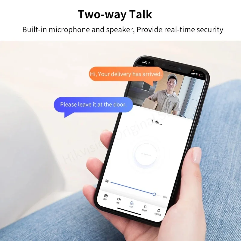 Hikvision 4MP Panoramic AcuSense Bullet IP Camera Human&Vehicle Detection Two-way Talk Security Protection DS-2CD2T46G2P-ISU/SL